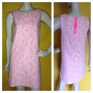 H&M Bubblegum Pink Ivory Illusion Lace Versatile Dress Shift Super Cute! XS