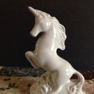 Vtg Porcelain Unicorn Statue Brazil Fantasy FolkLore Mythical Creature Magical
