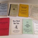 Vtg 60s/70s L&N Railroad RR Book lot Agreement Safety Rules Pay Maintenance