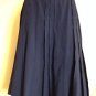 NWT Full Black Red Ribbon Trim Full Skirt Yarns & Stitches Boutique Brand 12
