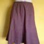 Amanda Smith Petite Tweed Style Rayon Blend Skirt Suit Reddish Brown 6P
