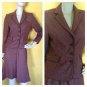 Amanda Smith Petite Tweed Style Rayon Blend Skirt Suit Reddish Brown 6P