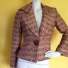 Gorgeous Fall/Autumn Shades Boucle Knit AUSTIN REED Jacket/Blazer 4 Big Collar