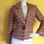 Gorgeous Fall/Autumn Shades Boucle Knit AUSTIN REED Jacket/Blazer 4 Big Collar