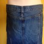 GAP Jeans Denim Long Maxi Panel Skirt No Slits Vents Modest 6 32x37 Pencil Flare