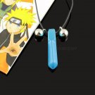 New Hot Naruto Hokage Uzumaki Blue Crystal Anime Tsunade Necklace Cosplay