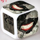 Japanese Anime Tokyo Ghoul Seven Color Change Glowing Digital Alarm Clock