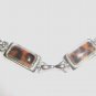 Brown rectangular bracelet