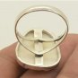 Cocker Spaniel Dog Hand Painted Collectible 925 Sterling Silver Ring Size 8