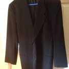 Giorgio Armani Le Collezioni Suit Mens Navy 2Button Blazer 44 Pants 32/34