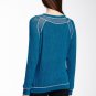 Gibson Chiffon Inset Sweatshirt