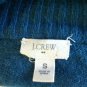 J Crew S Thin Teal Blue Button-Neck Henley Sweater Wool/Cashmere Layering #17131