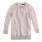 J Crew S Thin Teal Blue Button-Neck Henley Sweater Wool/Cashmere Layering #17131