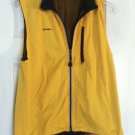 SportHill Women's M Yellow Polyester Zip-Front Vest Running Cycling Sport Hill