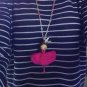 Princess doll necklace