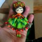 Frida kahlo brooch doll