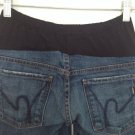 Citizens Of Humanity Cropped Maternity Jeans Sz 28 W 30" Very Nice