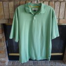 TOMMY BAHAMA SHIRT MEN'S SILK SIZE M SHORT SLEEVE GREEN