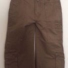 Marc Jacobs Capri Cropped Khaki Pants Brown Sz 4 W 29 Adjustable Waist Very Nic!