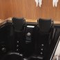Indoor Jetted Hydrotherapy Whirlpool Bathtub Bath Tub Spa BLACK 2 Person - 052A Black