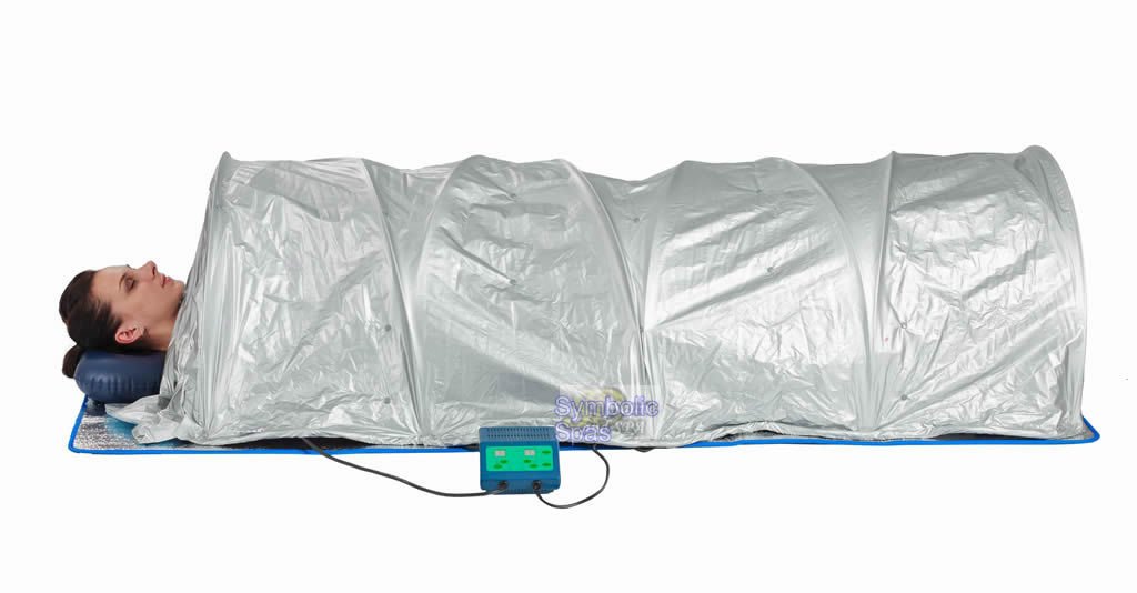 Portable FIR Far Infrared Sauna Slimming Dome Blanket SPA SALON Weight Loss