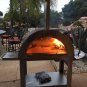 Wood Fired Pizza Oven XL Size Artisan Outdoor Stainless Steel BBQ Grill
