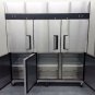 YBF-9236 Commercial Refrigerator / Freezer Combo Stainless Steel 6 Door YBF9236