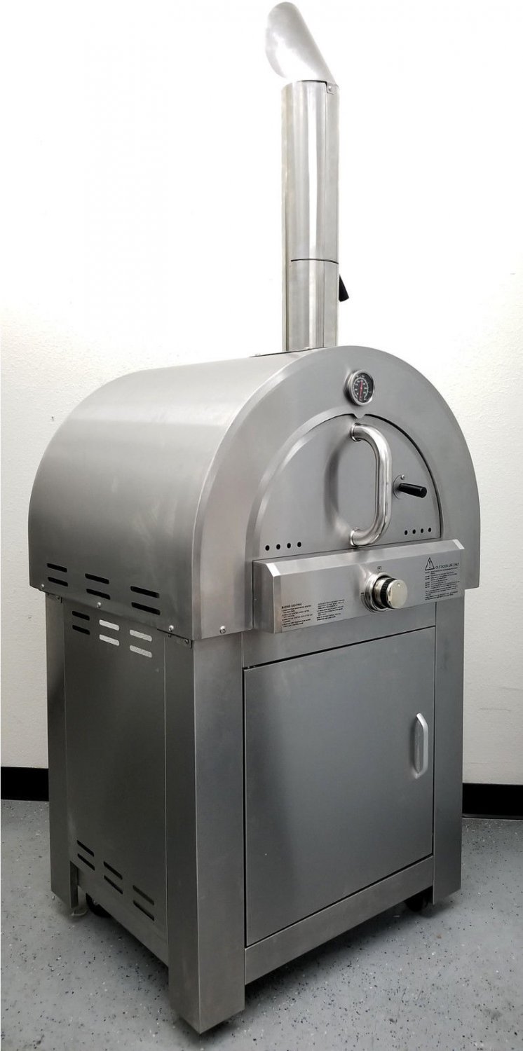 Gas Pizza Oven Stainless Steel Outdoor LPG Propane Range ...