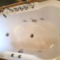 Hydrotherapy Whirlpool Jetted Bathtub Indoor Soaking Hot Bath Tub Freestanding - 037A