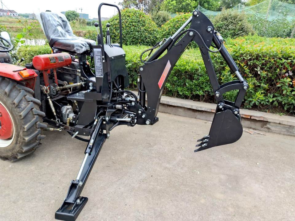 BHM5600 Backhoe Excavator Tractor Attachment + PTO PUMP + TANK for John ...