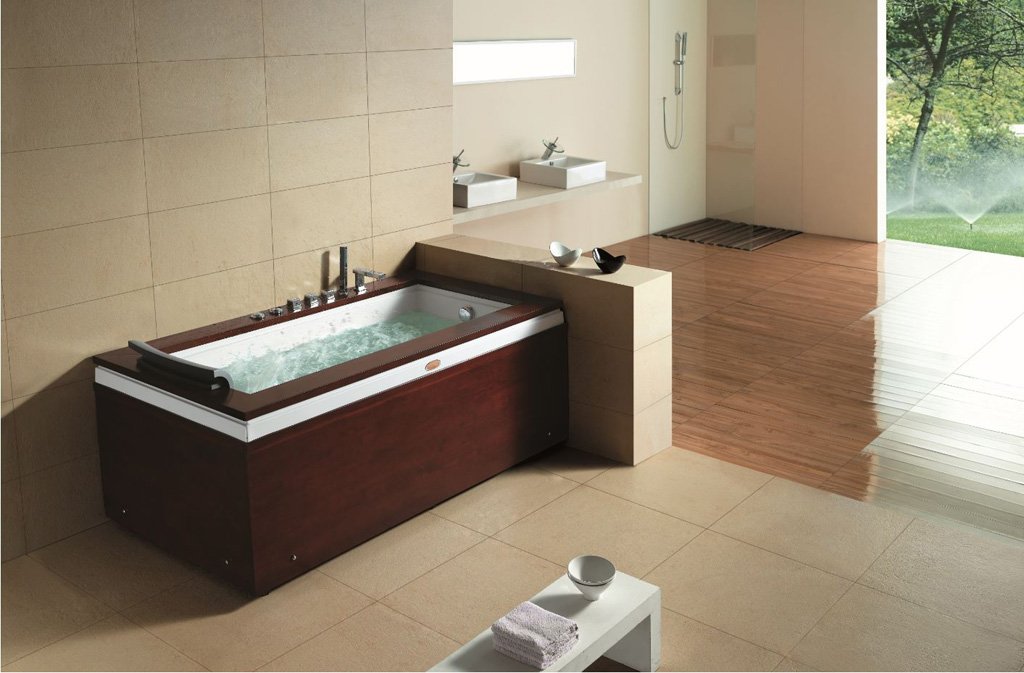 Single Person Hydrotherapy Whirlpool Bathtub Spa Massage Therapy Hot ...