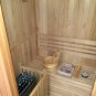 2 Person Canadian Hemlock Traditional Wet / Dry Steam Sauna SPA Indoor - SYM02SS
