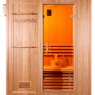 60" 2 / 3 Person Canadian Hemlock Wet Dry Steam SPA Sauna + 6KW Heater + More