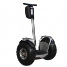 2400W 2 Wheel Off Road Electric Self Balancing DOUBLE BATTERY with Golf Bag Holder
