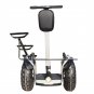2400W 2 Wheel Off Road Electric Self Balancing DOUBLE BATTERY with Golf Bag Holder