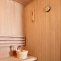 2 Person Outdoor Traditional Swedish Wet / Dry Sauna SPA Canadian Hemlock - 4.5KW Heater - 220V