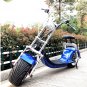 2000W Electric Wide Fat Tire Scooter Chopper / Harley Design Electric Bike eBike Moped