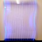Large 4 x 6 Curved Full Color LED Bubble Wall Panel Floor Standing Water Fountain