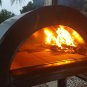 44" XL Wood Fired Outdoor BLACK Stainless Steel Pizza Oven BBQ Grill