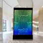 48" x 79"  Full Color LED Lighting Bubble Wall Fountain Floor Panel   WiFi Bluetooth
