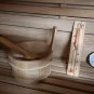 Dual Bench Canadian Hemlock Wet / Dry Traditional Swedish Steam Sauna SPA 200F Degrees 9KW Heater