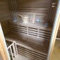 Dual Bench Canadian Hemlock Wet / Dry Traditional Swedish Steam Sauna SPA 200F Degrees 9KW Heater