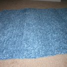 Crocheted Chenille crib blanket