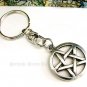 Pentagram Pentacle Handbag Charm Key Ring Keychain