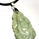 Chinese Zodiac KwanYin Dragon Jadeite Jade Necklace  ~ Years 1940-52-64-76-88-00