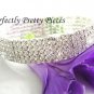 Czech Crystal 5 ROW Adjustable Stretch Ankle Bracelet Anklet