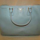 Prada Saffiano Leather Lux Tote Handbag Purse