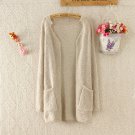 Fashion Womens Warm Winter Knitted Long Sleeve Cardigan
