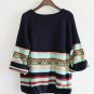 Fashion Womens Warm Winter Knitted Striped Cardigan