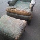 antique chair and ottoman j. l. chase co.